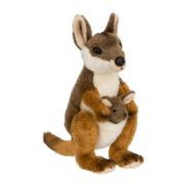 Bild von WWF Wallaby mit Baby 19 cm