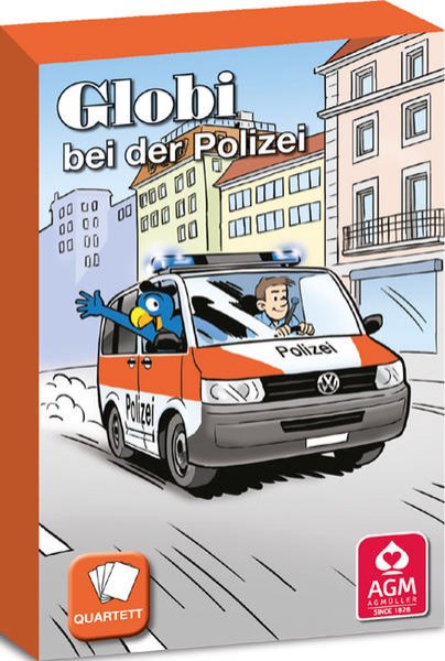 Bild zu Globi Quartett bei der Polizei