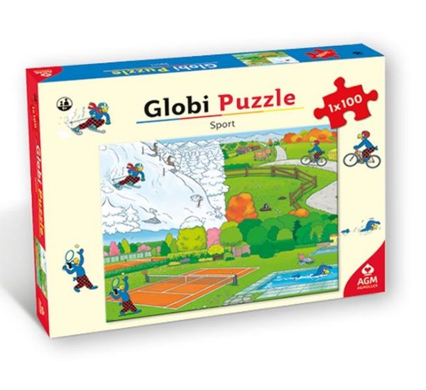 Bild zu Globi Puzzle Sport