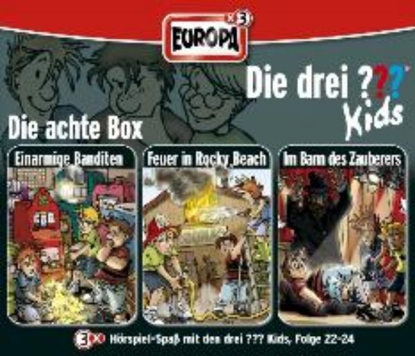 Bild von Die drei ??? Kids 3er Box 08. Folge 22-24