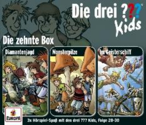 Bild von Die drei ??? Kids 3er Box 10. Folge 28-30