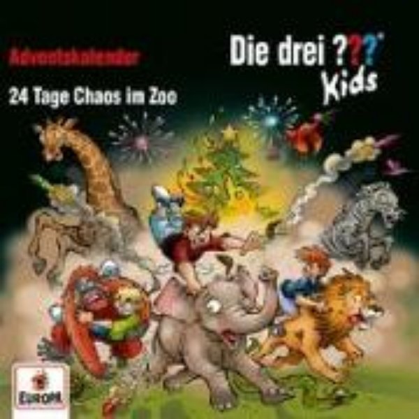 Bild von Die drei ??? Kids: Adventskalender - 24 Tage Chaos im Zoo