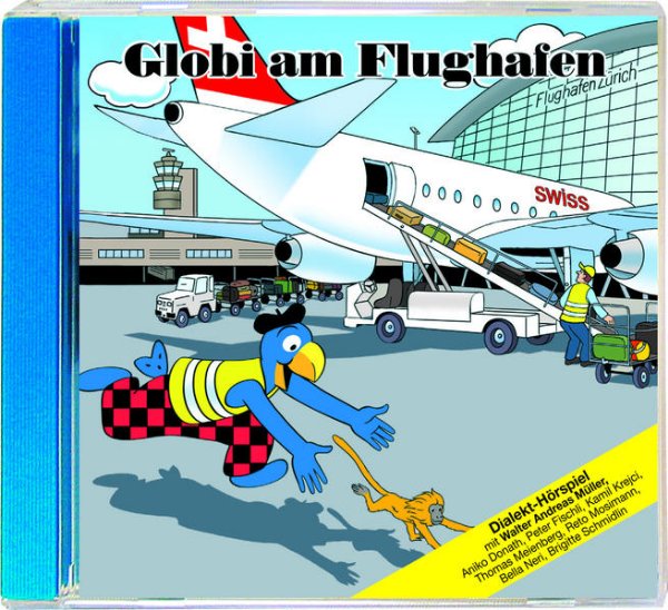 Bild zu Globi am Flughafen CD