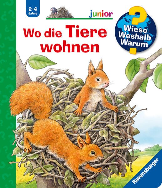 Bild zu Wieso? Weshalb? Warum? junior, Band 46: Wo die Tiere wohnen