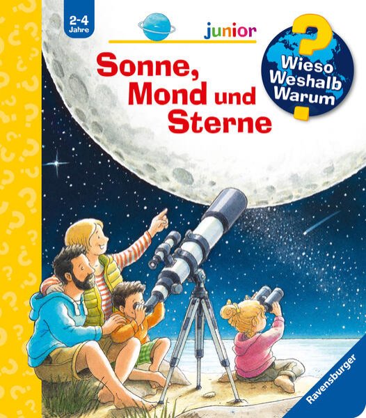 Bild zu Wieso? Weshalb? Warum? junior, Band 72: Sonne, Mond und Sterne