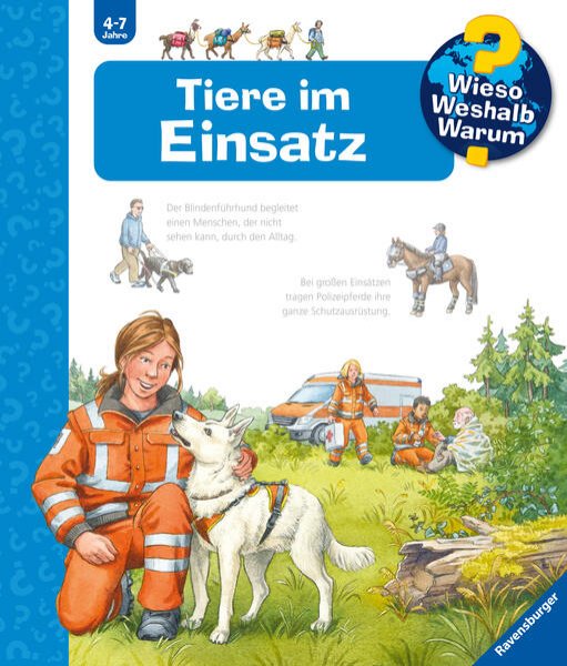 Bild zu Wieso? Weshalb? Warum?, Band 16: Tiere im Einsatz