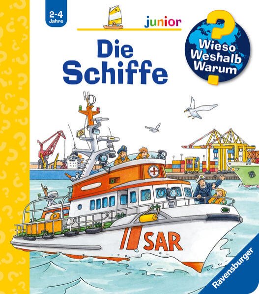 Bild zu Wieso? Weshalb? Warum? junior, Band 8: Die Schiffe