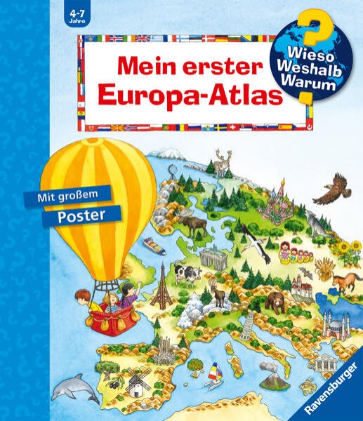 Bild zu Wieso? Weshalb? Warum?: Mein erster Europa-Atlas