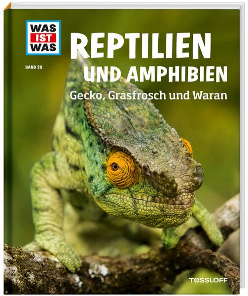 Bild zu WAS IST WAS Band 20 Reptilien und Amphibien. Gecko, Grasfrosch und Wa