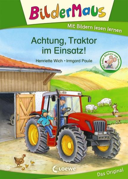 Bild zu Bildermaus - Achtung, Traktor im Einsatz!