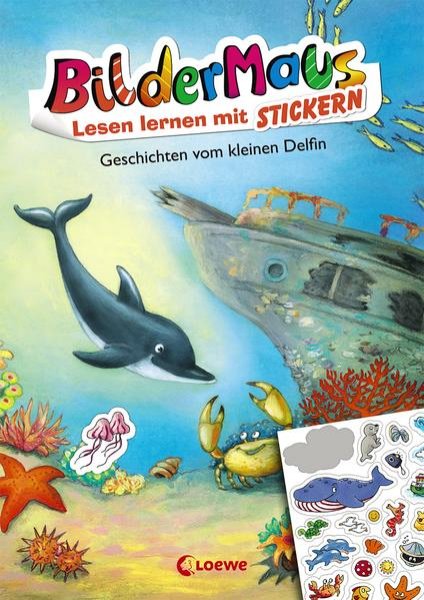 Bild zu Bildermaus - Lesen lernen mit Stickern - Geschichten vom kleinen Delfin