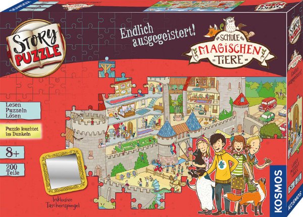 Bild zu Schule der magischen Tiere - Story Puzzle: Endlich ausgegeistert!