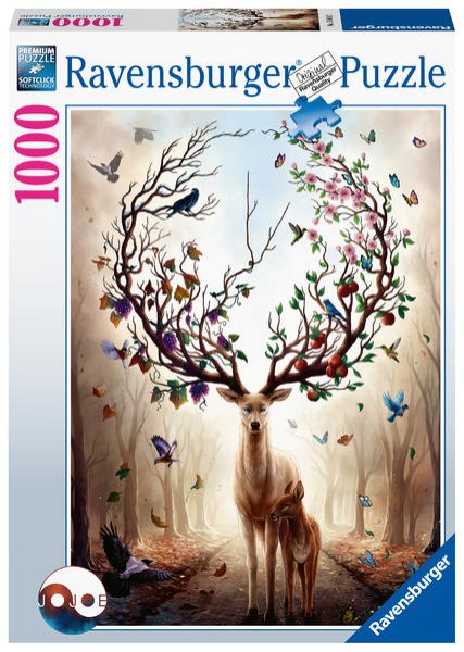 Bild zu Ravensburger Puzzle 15018 - Magischer Hirsch - 1000 Teile Puzzle für Erwachsene und Kinder ab 14 Jahren, Puzzle mit Hirsch-Motiv