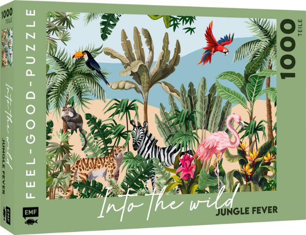 Bild zu Feel-good-Puzzle 1000 Teile - INTO THE WILD: Jungle fever