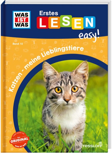 Bild zu WAS IST WAS Erstes Lesen easy! Band 10. Katzen - meine Lieblingstiere