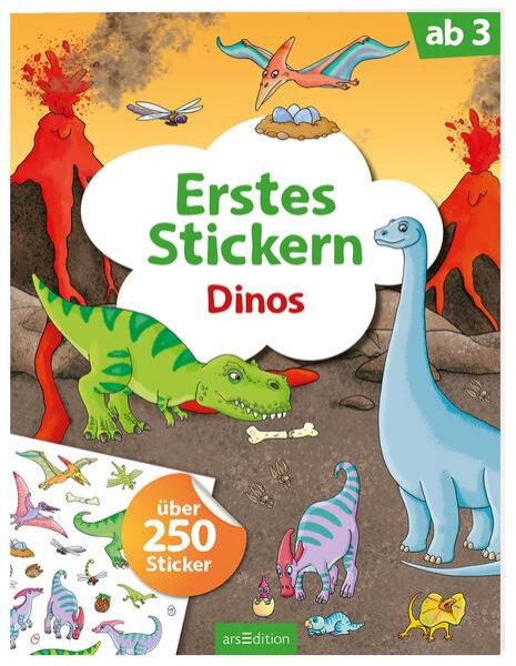 Bild zu Erstes Stickern - Dinos