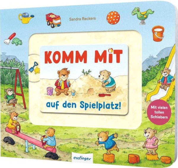 Bild zu Meine Schiebebahn-Pappe: Komm mit auf den Spielplatz