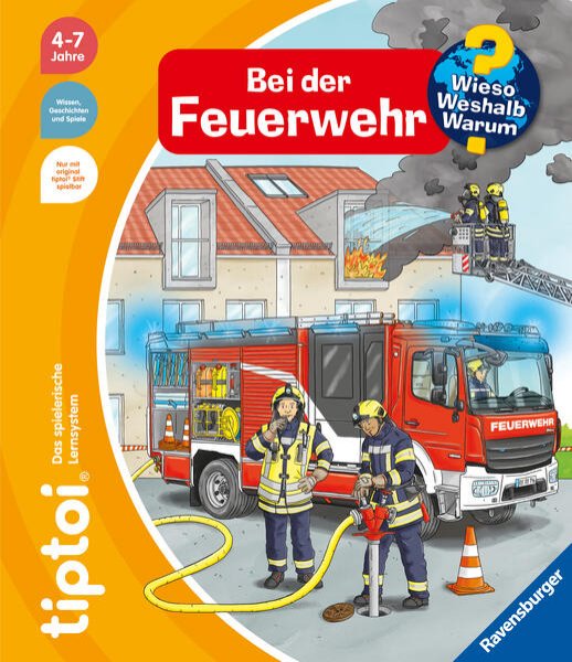 Bild zu tiptoi® Wieso? Weshalb? Warum? Bei der Feuerwehr