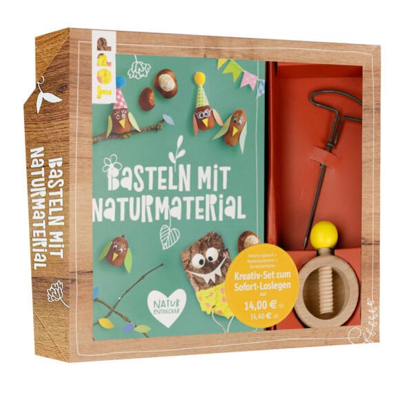 Bild zu Kreativ-Set Basteln mit Naturmaterial