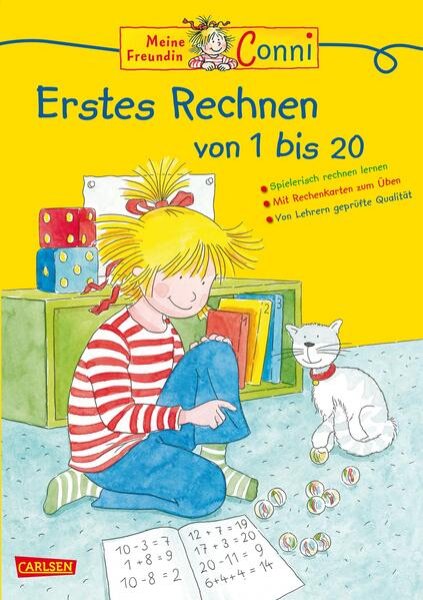 Bild zu Conni Gelbe Reihe (Beschäftigungsbuch): Conni Erstes Rechnen (Neues Cover)