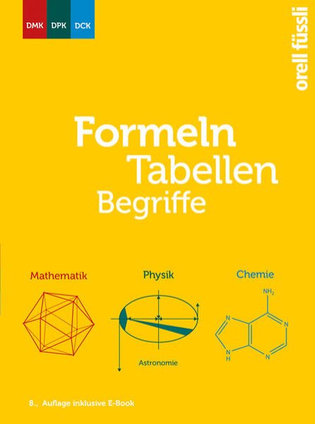 Bild zu Formeln, Tabellen, Begriffe - inkl. E-Book