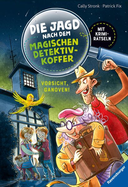 Bild zu Die Jagd nach dem magischen Detektivkoffer 2: Vorsicht, Ganoven! Erstlesebuch ab 7 Jahren für Jungen und Mädchen - Lesenlernen mit Krimirätseln