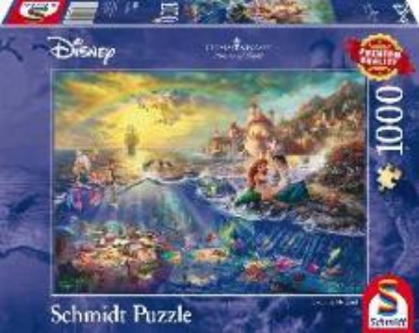 Bild von Thomas Kinkade, Disney Kleine Meerjungfrau Arielle