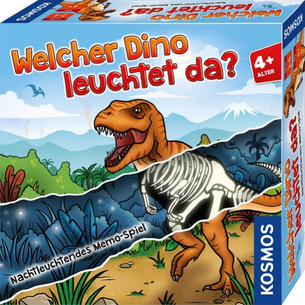 Bild zu Welcher Dino leuchtet da?