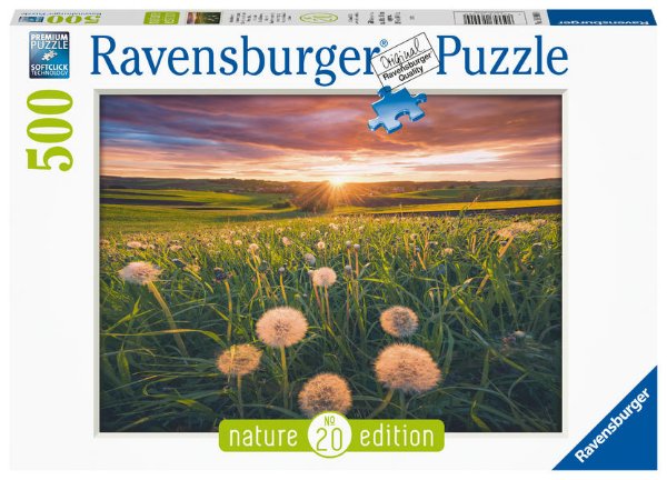 Bild zu Ravensburger Puzzle - Pusteblumen im Sonnenuntergang - Nature Edition 500 Teile