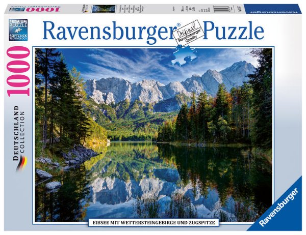 Bild zu Ravensburger Puzzle 19367 - Eibsee mit Wettersteingebirge - 1000 Teile Puzzle für Erwachsene und Kinder ab 14 Jahren, Puzzle mit Alpen-Motiv