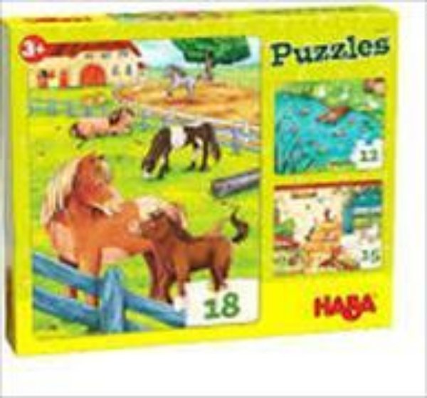 Bild von Puzzles Bauernhoftiere