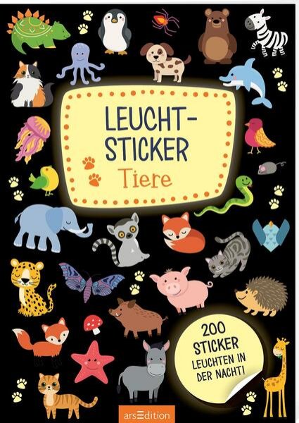 Bild zu Leucht-Sticker - Tiere