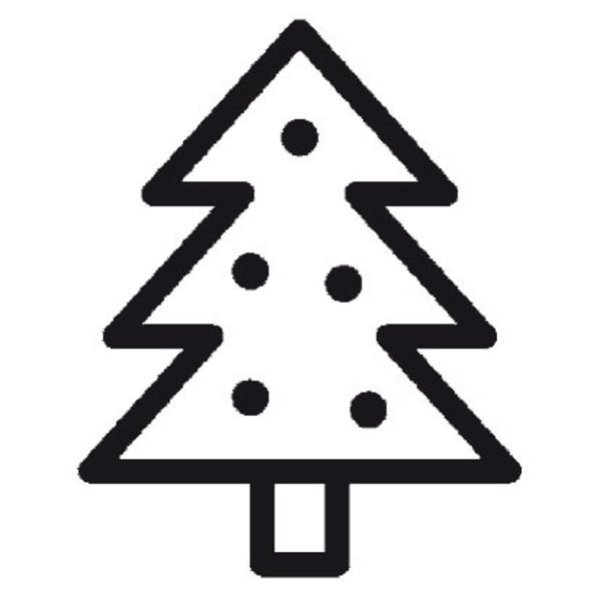 Bild zu Ministempel Christbaum