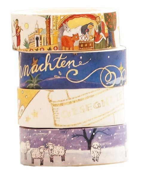 Bild zu Washi Tapes Set Weihnachten