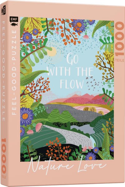 Bild zu Feel-good-Puzzle 1000 Teile - NATURE LOVE: Go with the flow