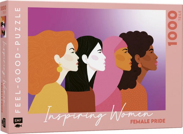 Bild zu Feel-good-Puzzle 1000 Teile - INSPIRING WOMEN: Female pride