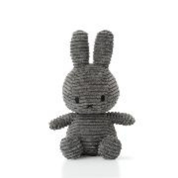 Bild von Miffy Kordsamt grau 23 cm