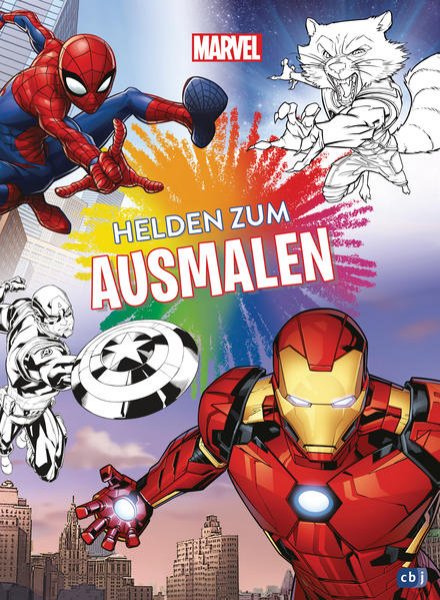 Bild zu Marvel Helden zum Ausmalen