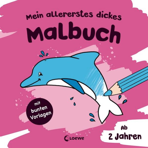 Bild zu Mein allererstes dickes Malbuch (Delfin)