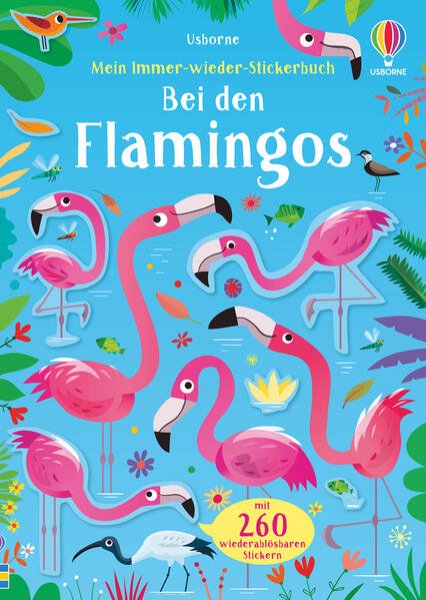 Bild zu Mein Immer-wieder-Stickerbuch: Bei den Flamingos