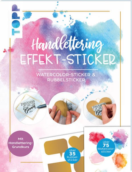 Bild zu Handlettering Effekt-Stickerbuch