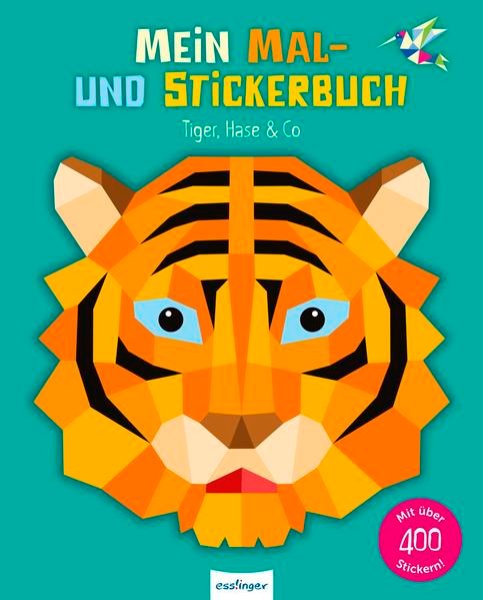 Bild zu Mein Mal- und Stickerbuch: Tiger, Hase & Co