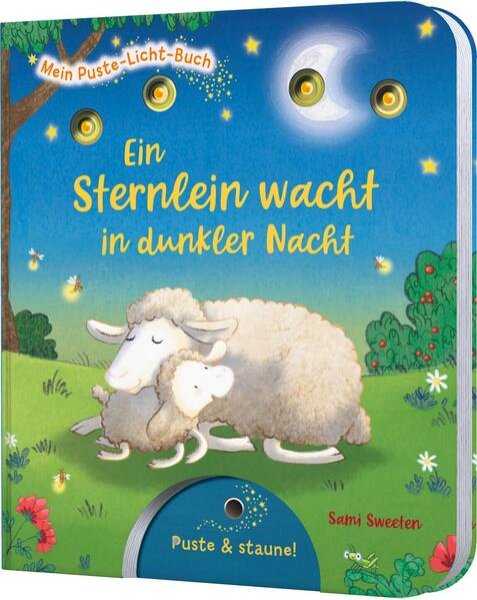 Bild zu Mein Puste-Licht-Buch: Ein Sternlein wacht in dunkler Nacht