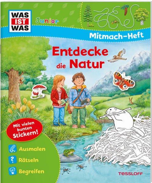 Bild zu WAS IST WAS Junior Mitmach-Heft Entdecke die Natur