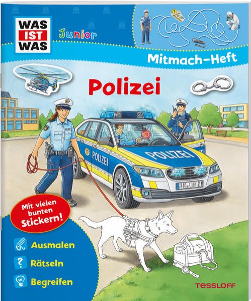 Bild zu WAS IST WAS Junior Mitmach-Heft. Polizei