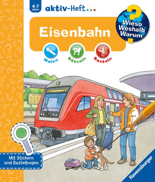 Bild zu Wieso? Weshalb? Warum? aktiv-Heft: Eisenbahn