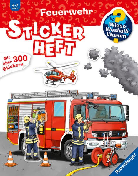 Bild zu Wieso? Weshalb? Warum? Stickerheft: Feuerwehr