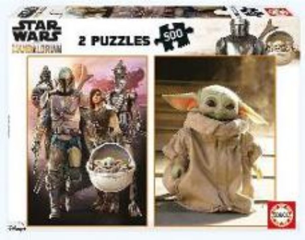 Bild von The Mandalorian 2x500 Teile Puzzle