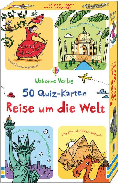 Bild zu 50 Quiz-Karten: Reise um die Welt