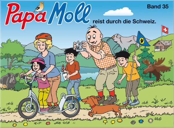 Bild zu Papa Moll reist durch die Schweiz